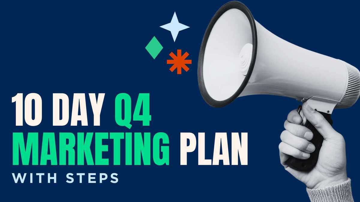 10-Day Q4 Marketing Plan with Steps