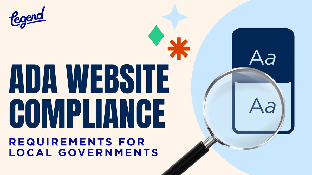 ADA Website Compliance Requirements for Local Governments (2026 Deadline Explained)